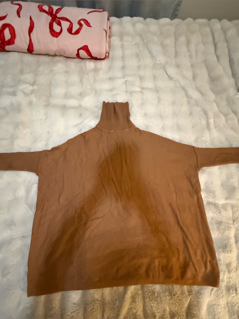 Joseph Camel Brown Turtleneck Sweater